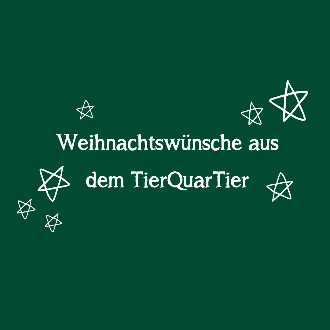 Eine Tierpflegerin sitzt mit einem Hund auf der Wiese.